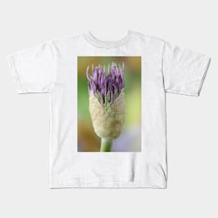 Allium  &#39;Powder Puff&#39;  AGM  Ornamental onion Kids T-Shirt